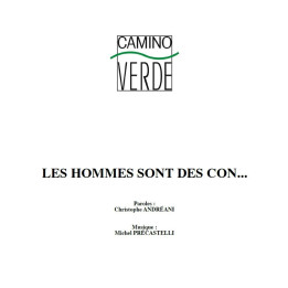 Les hommes sont des con... - Partition
